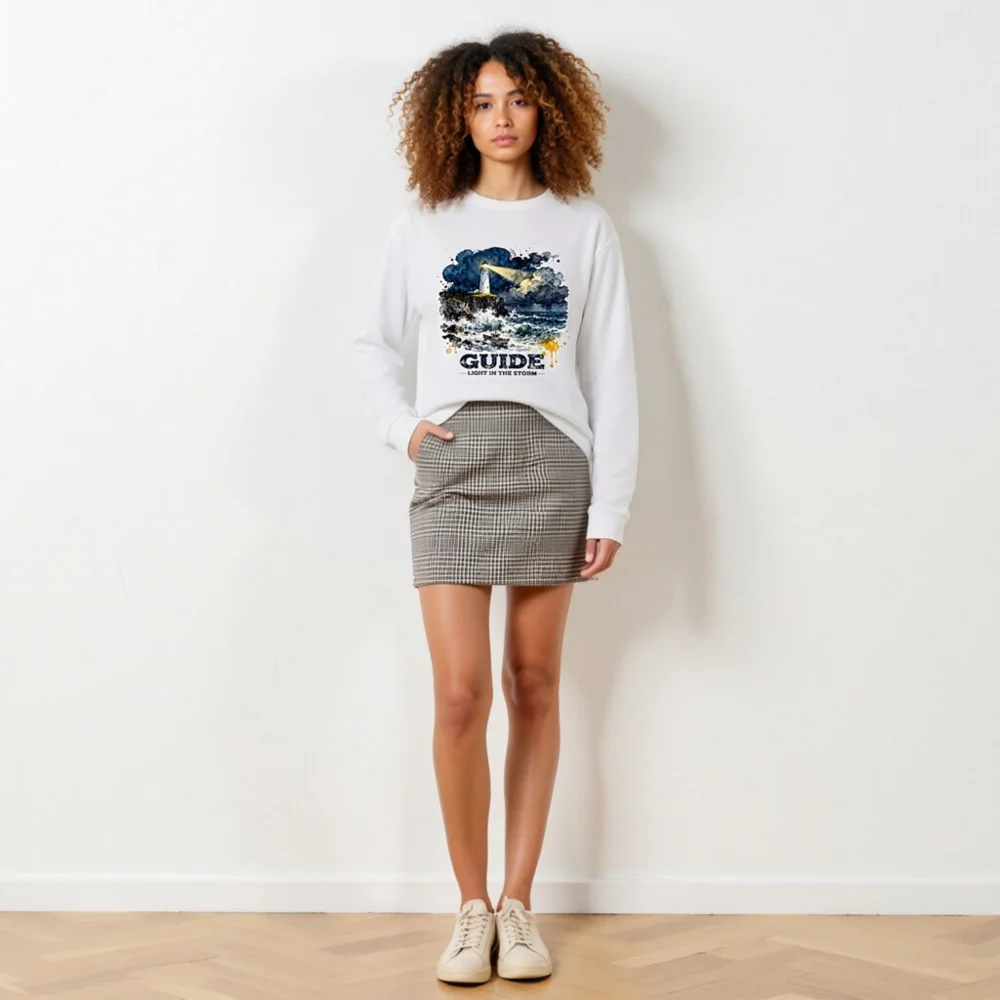 Guide Light in the Storm Unisex Long Sleeve Tee - Image 6
