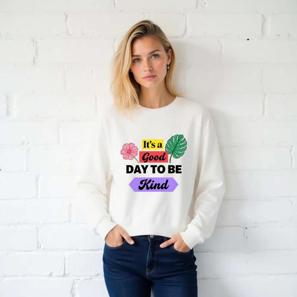 Kindness Long Sleeve Tee – Unisex Comfort Fit T-Shirt with Positive Message - Image 2