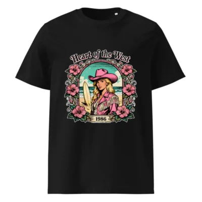 Heart of the West 1986 Graphic T-Shirt - Unisex Organic Cotton