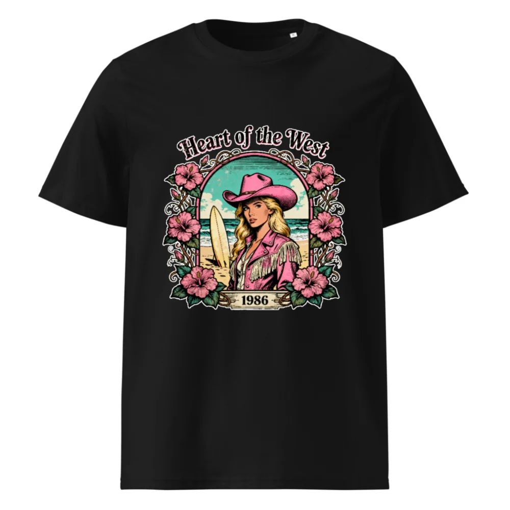 Heart of the West 1986 Graphic T-Shirt - Unisex Organic Cotton