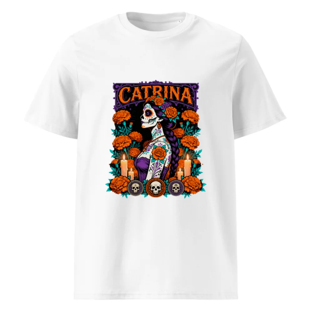 Catrina Day of the Dead T-Shirt – Unisex Organic Cotton