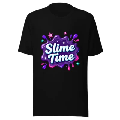 Slime Time Unisex Graphic T-Shirt - Fun Pop Art Design