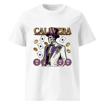 Calavera Skeleton T-Shirt – Unisex Organic Cotton Graphic Tee