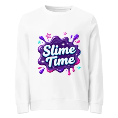 Slime Time Unisex Organic Cotton Sweatshirt