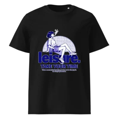 Leisure Take Your Time Unisex Organic Cotton T-Shirt