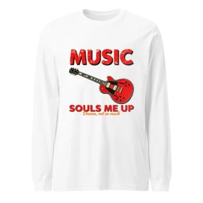 Music Souls Me Up Long Sleeve Tee – Unisex Graphic T-Shirt