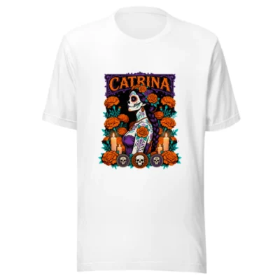 Catrina Day of the Dead T-Shirt Unisex Graphic Tee