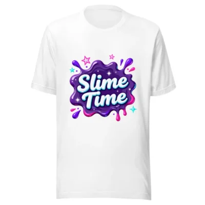 Slime Time Unisex Graphic T-Shirt - Fun Casual Tee