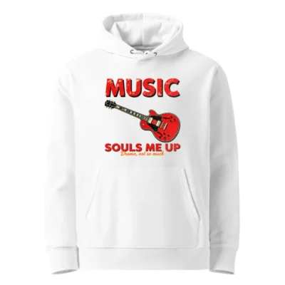 Music Souls Me Up Hoodie – Unisex Eco-Friendly Pullover