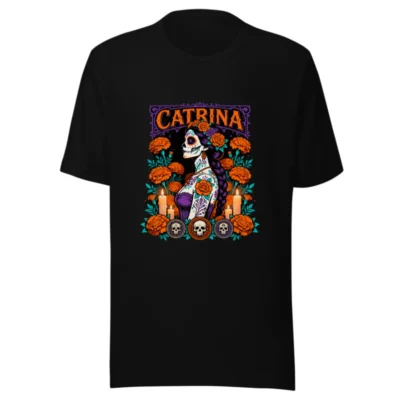 Catrina Day of the Dead T-Shirt – Unisex Graphic Tee
