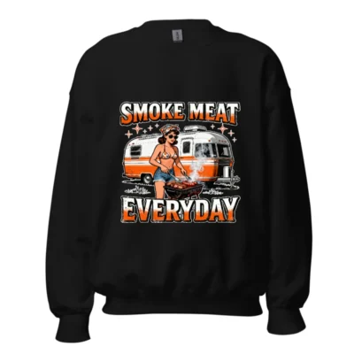 Smoke Meat Everyday Unisex Crewneck Sweatshirt