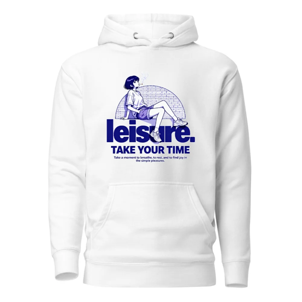 Leisure Unisex Premium Pullover Hoodie – Take Your Time