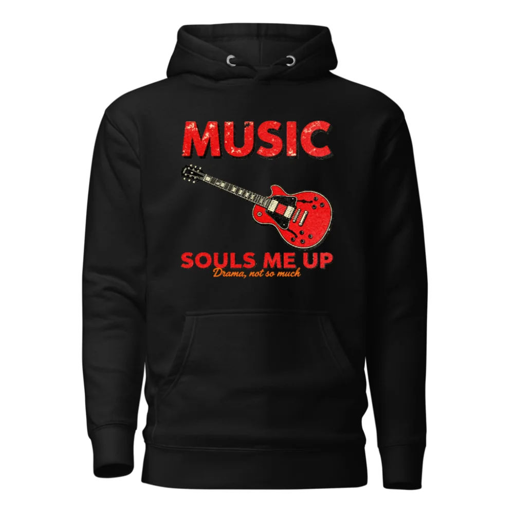 Music Souls Me Up Hoodie – Unisex Premium Pullover Sweatshirt