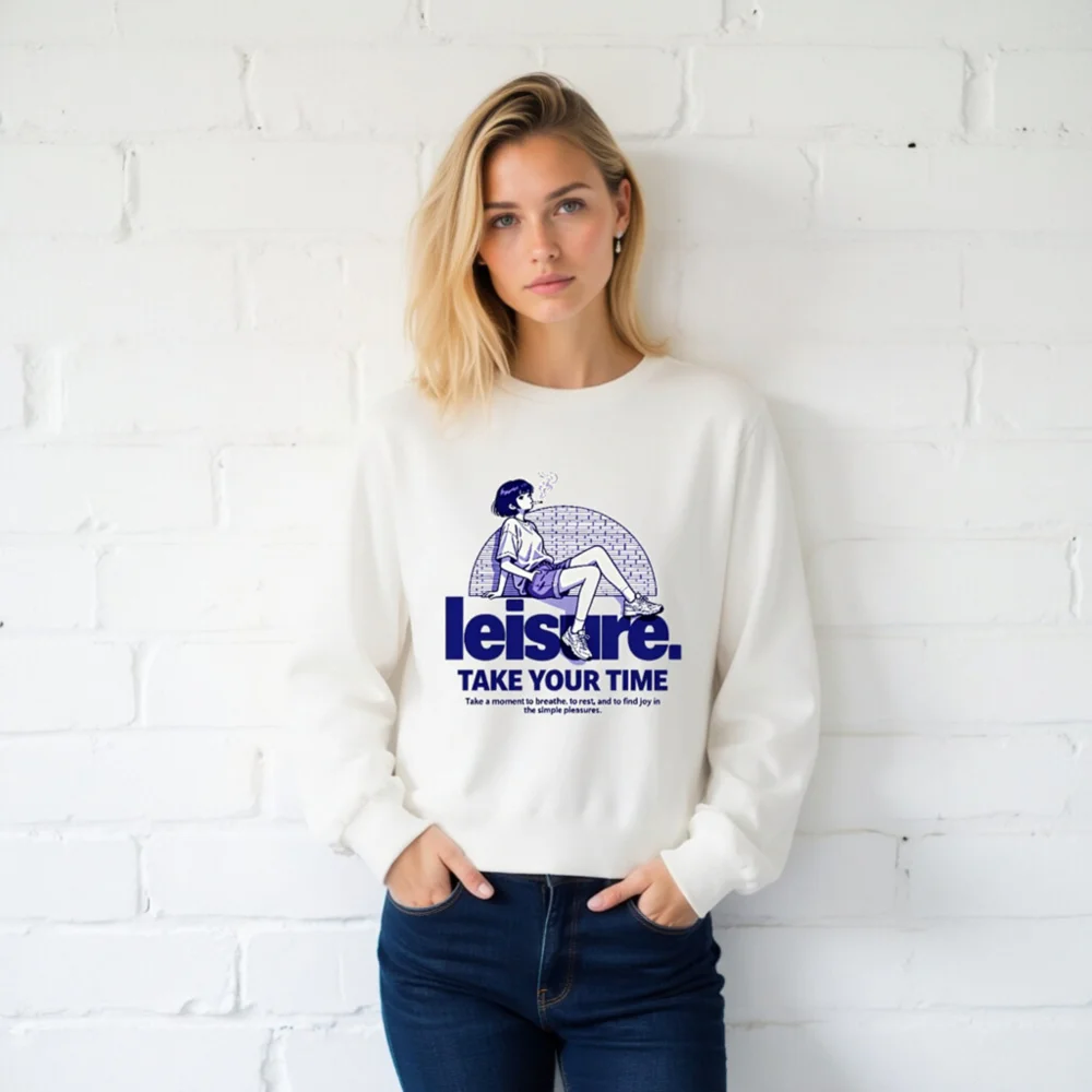 Leisure Take Your Time Unisex Long Sleeve Tee - Image 2