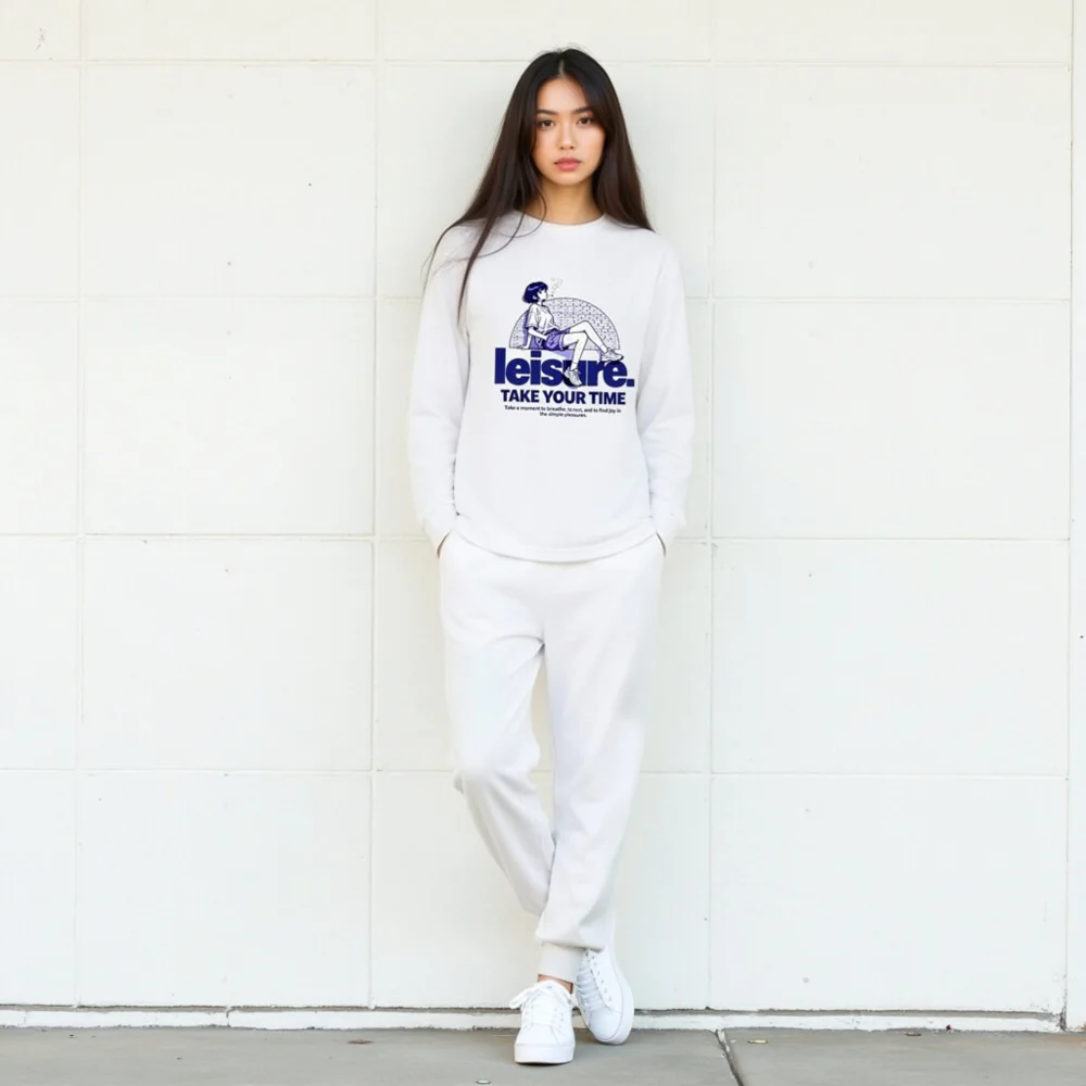 Leisure Take Your Time Unisex Long Sleeve Tee - Image 9