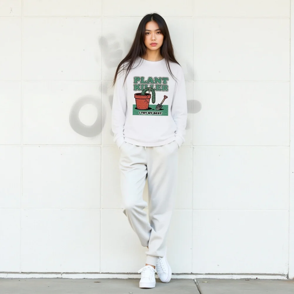 Plant Killer Long Sleeve Tee - Funny Gardening Shirt for Men & Women - Image 9