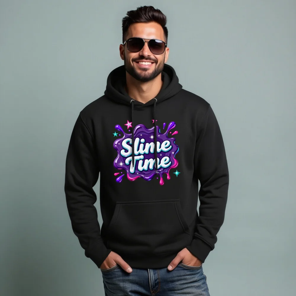 Slime Time Unisex Premium Pullover Hoodie - Soft & Stylish - Image 7