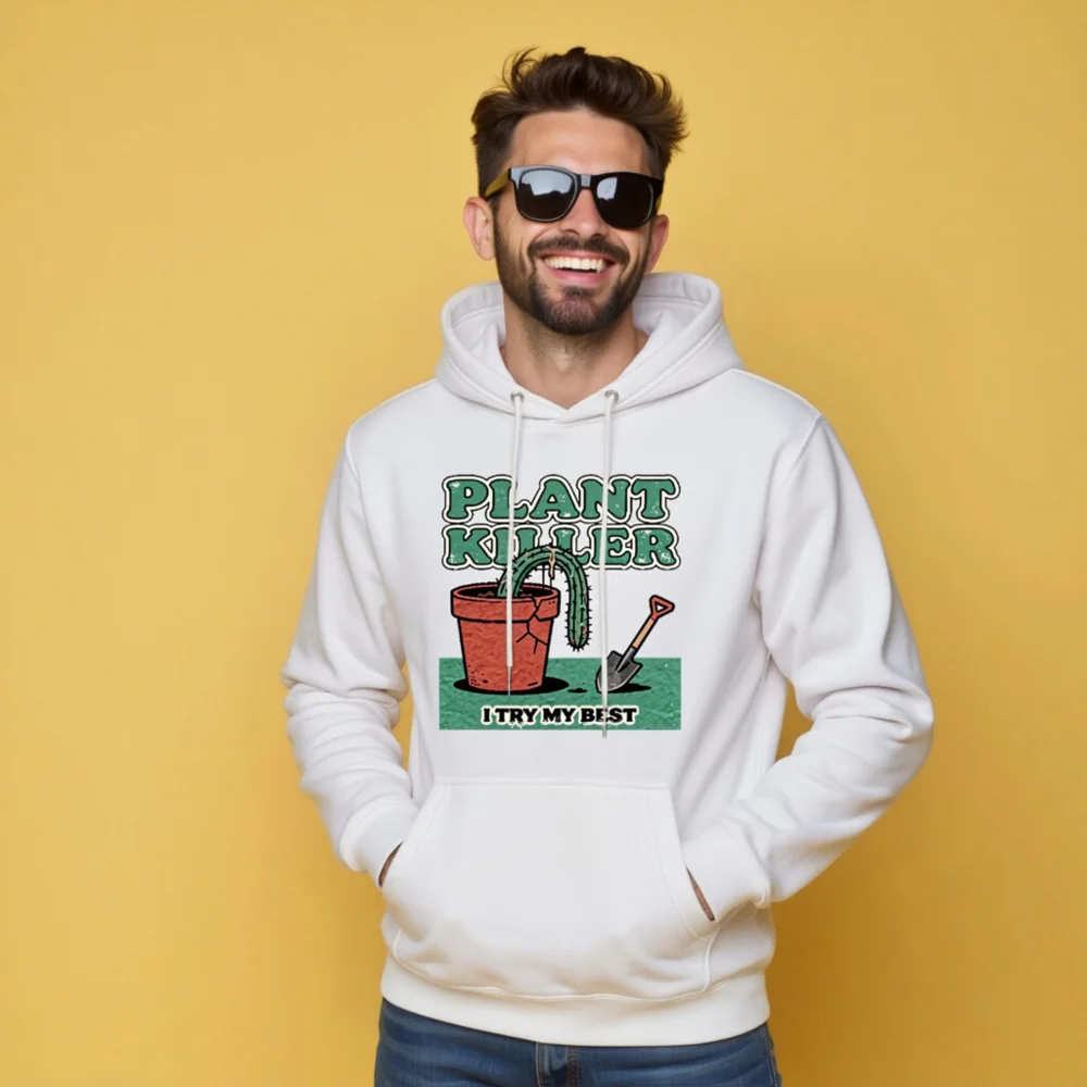 Plant Killer Hoodie – Unisex Premium Pullover Sweatshirt - Image 10
