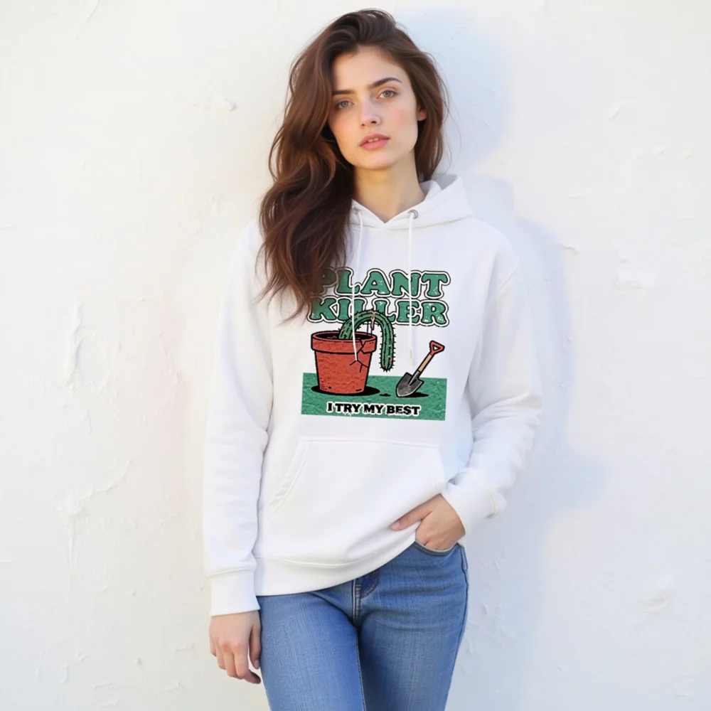 Plant Killer Hoodie – Unisex Premium Pullover Sweatshirt - Image 11