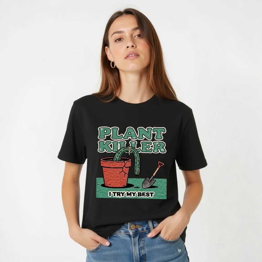 Plant Killer T-Shirt Unisex Funny Garden Tee - Image 4