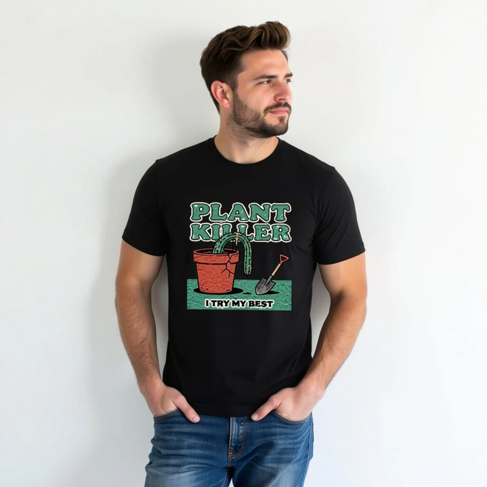 Plant Killer T-Shirt Unisex Funny Garden Tee - Image 6