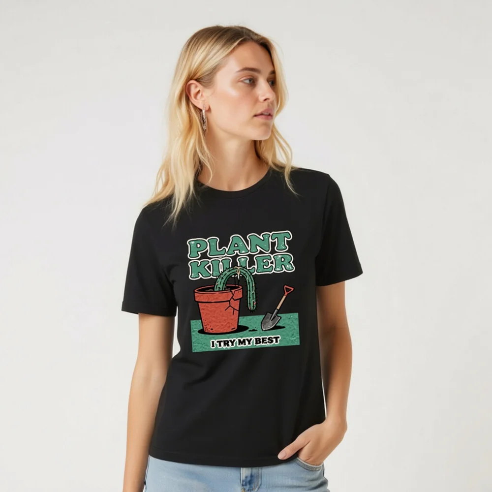 Plant Killer T-Shirt Unisex Funny Garden Tee - Image 8
