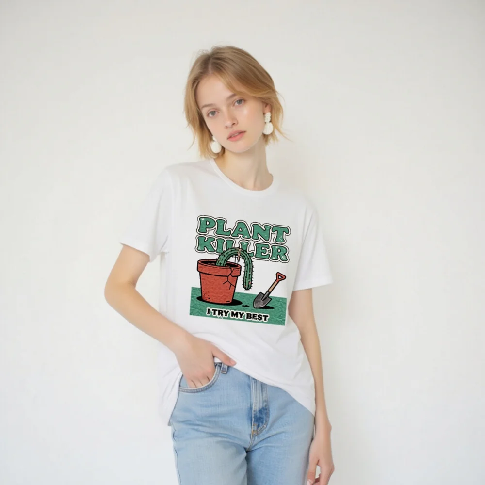 Plant Killer T-Shirt – Unisex Funny Graphic Tee for Gardeners - Image 6
